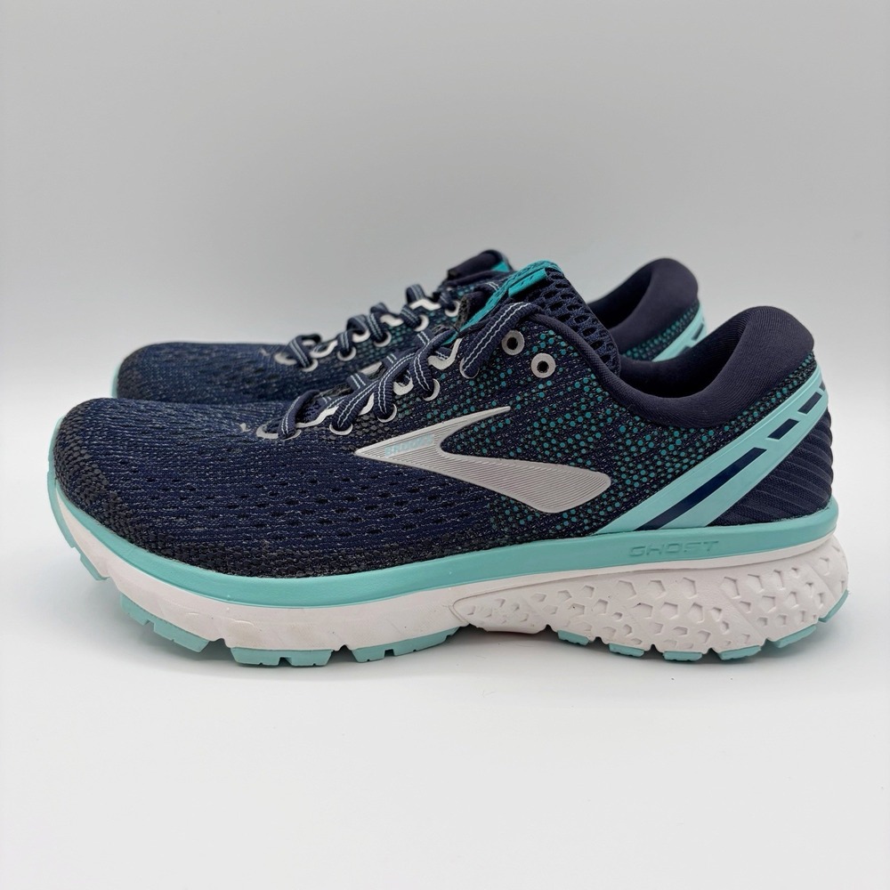 BROOKS GHOST 11 Women's Running Sneakers Size 6.5 Wide D Blue 1202771D493 Shoes